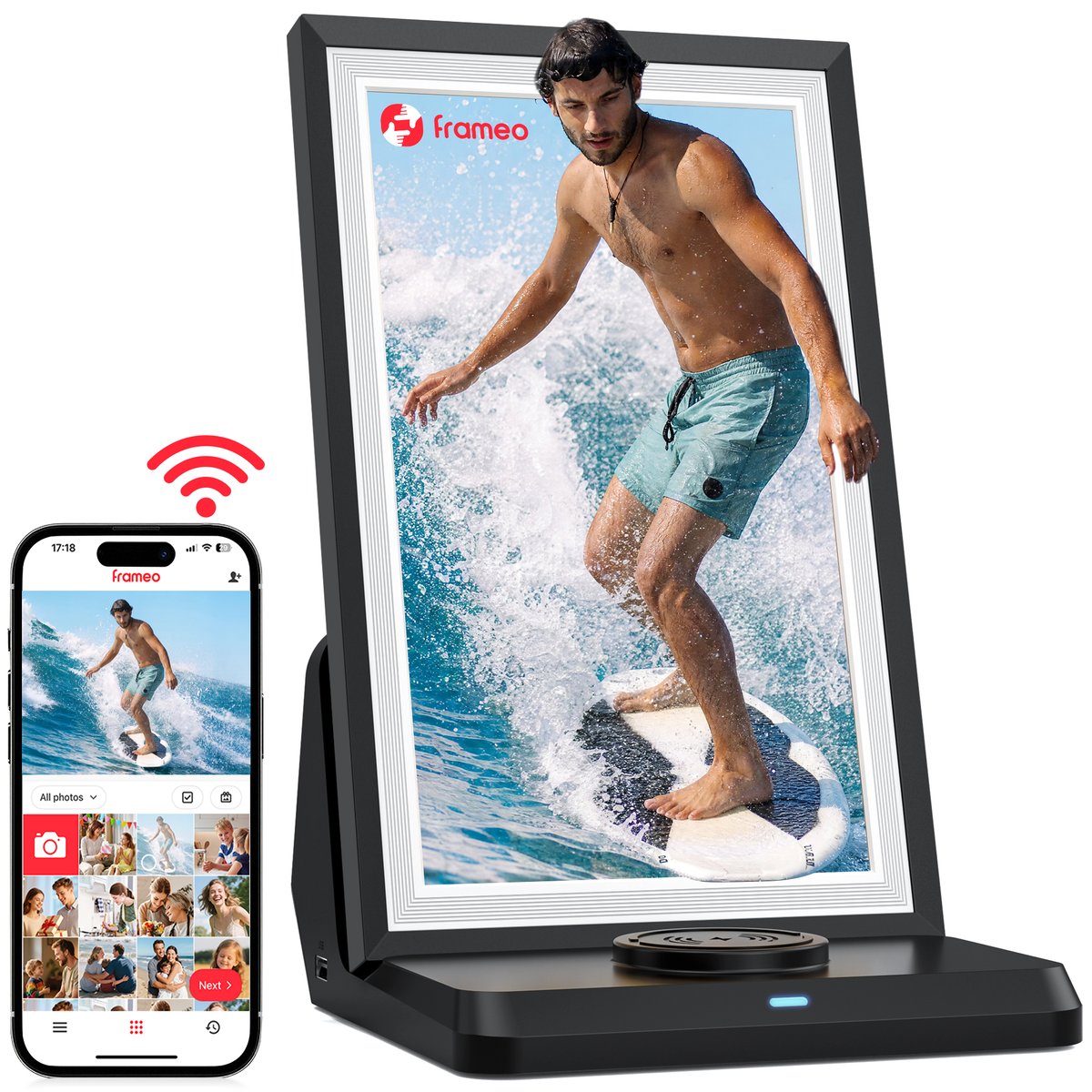 Frameo WiFi Digital Photo Frame